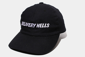 FLAGSTUFF フラグスタフ Delivery Hells CAP キャップ F BLACK ブラック 18SS-DH-11 /◆ メンズ