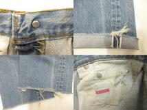 リーバイス Levi's 80s 501 デニムパンツ 赤耳 レッドライン ジーンズ USA製 ブルー カットオフ W29 メンズ レディース_画像5