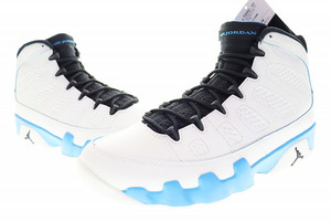 未使用品 ナイキ NIKE AIR JORDAN 9 RETRO POWDER BLUE 2024 28cm FQ8992-101 エア ジョーダン IX レトロ パウダー ブルー 240502