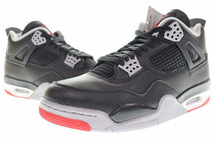 ナイキ NIKE AIR JORDAN 4 RETRO BRED REIMAGINED 27.5cm FV5029-006 エア ジョーダン レトロ ブレッド リイマジンド 【ブランド古着ベクト