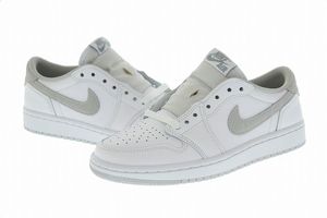 WMNS AIR JORDAN 1 LOW OG "NEUTRAL GREY" CZ0775-100 （ホワイト/ニュートラルグレー/パーティクルグレー）