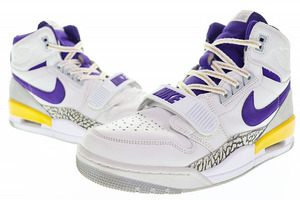 ナイキ NIKE AIR JORDAN LEGACY 312 LAKERS 2018 28cm AV3922-157 エア ジョーダン レガシー レイカーズ カラー 【ブランド古着ベクトル】2