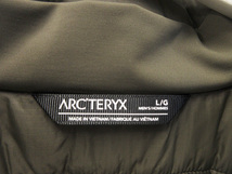 アークテリクス ARC'TERYX KAPPA HOODY 27292 カッパ フーディ L Dracaena GORE-TEX ゴアテックス 中綿 ジップアップ_画像4