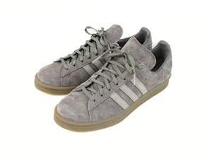 未使用品 アディダス adidas CAMPUS 80S JS スニーカー スウェード グレー IH0385 25.0cm メンズ レディース