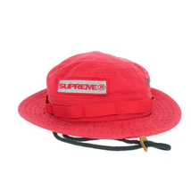 シュプリーム SUPREME 21SS Reflective Patch Boonie ブーニーハット 帽子 赤 レッド メンズ_画像1