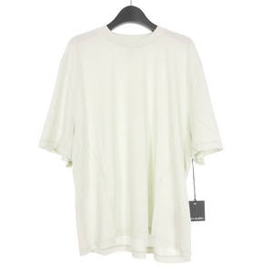 未使用品 エンタイアスタジオ Entire Studios DART TEE Tシャツ カットソー 半袖 L RICE ホワイト 白 ES2252 メンズ