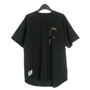 デンハム DENHAM × ATHLETA ATDH SALVADOR SS TEE Tシャツ カットソー 半袖 S ブラック 黒 メンズ
