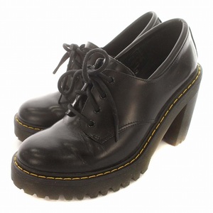 ドクターマーチン DR.MARTENS 4ホール ブーツ ハイヒール AW006 SALOME 2 チャンキーヒール UK4 23cm 黒