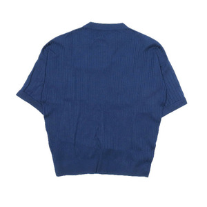  Ballsey BALLSEY Tomorrowland knitted cut and sewn . minute sleeve pull over tops navy S lady's 