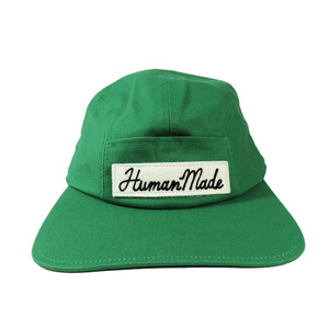 ヒューマンメイド HUMAN MADE キャップ フェルトワッペン ジェットキャップ 帽子 緑 グリーン M メンズ レディース