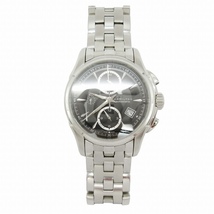 ハミルトン HAMILTON H326160 JAZZMASTER AUTO CHRONO ジャズマスター オートマチック クロノグラフ 腕時計 42mm ブラック文字盤_画像2