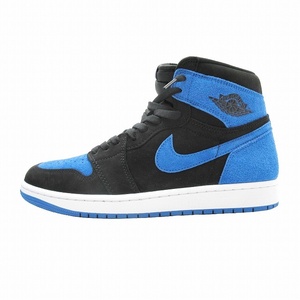 未使用品 23AW ナイキ NIKE AIR JORDAN 1 RETRO HIGH OG エアジョーダン 1 レトロ ハイ ロイヤルリイマジンド スニーカー DZ5485-042