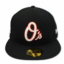 ニューエラ NEW ERA 59FIFTY Metallic Logo ボルティモア・オリオールズ ベースボールキャップ 野球帽 帽子 8(63.5cm) メンズ_画像3