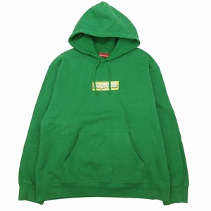 22SS シュプリーム SUPREME Bling Box Logo Hooded Sweatshirt ブリング ボックスロゴ フーデッド スウェット パーカー フーディー プリン