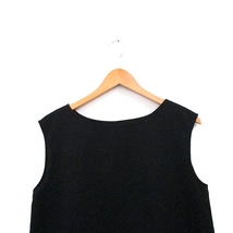 スピック&スパン Spick&Span カットソー Tシャツ ノースリーブ シンプル ブラック 黒 /KT36 レディース_画像4