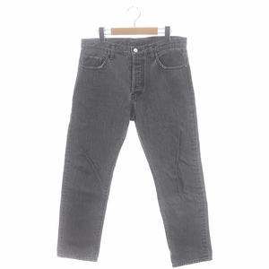 アパルトモン ドゥーズィエムクラス L'Appartement DEUXIEME CLASSE BF DENIM デニム パンツ テーパード ボタンフライ 28 グレー /HK ■OS