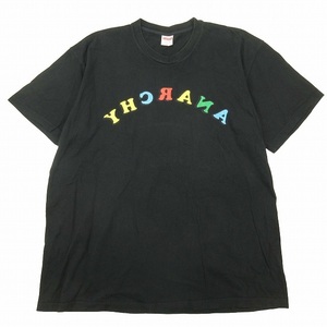 21SS シュプリーム SUPREME Jamie Reid Anarchy Tee ジェイミーリード アナーキー Tシャツ 半袖 クルーネック ロゴ プリント YHCRANA