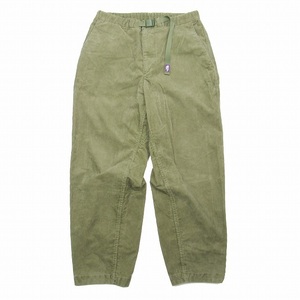 美品 ノースフェイス パープルレーベル THE NORTH FACE Corduroy Wide Tapered Pants コーデュロイ ワイドテーパード パンツ 32 NT5155N