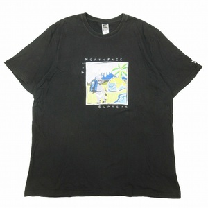 22SS シュプリーム × ザ ノースフェイス SUPREME × THE NORTH FACE Sketch S/S TEE スケッチ プリント Tシャツ 半袖 NT02203I