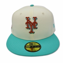 ニューエラ NEW ERA 59FIFTY City Icon ニューヨーク・メッツ ベースボールキャップ 野球帽 帽子 7 1/2(59.6cm) メンズ_画像3