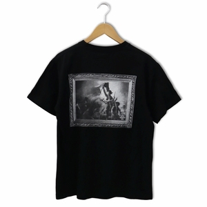 FLIP THE SCRIPT フリップザスクリプト バックプリント 半袖 クルーネック Tシャツ L BLACK ブラック メンズ