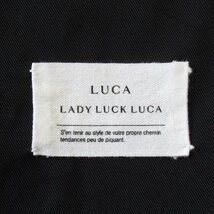 レディラックルカ LADY LUCK LUCA 金ボタン テーラード ジャケット ブレザー 紺ブレ 2釦 202110022 サイズ38 紺 ネイビー レディース_画像4