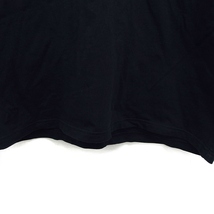 ナノユニバース nano universe カットソー Tシャツ Vネック コットン 綿 リブ シンプル 長袖 L 黒 ブラック /NT32 メンズ_画像5