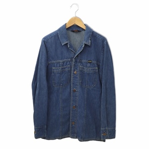 ラングラー WRANGLER 70s ヴィンテージ USA製 WRAPID TRANSIT ラピッド トランジット ボタンアップ デニムジャケット Gジャン M INDIGO イ