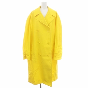  Martin Margiela 1 Martin Margiela 1 mezzo n Martin Margiela polyurethane trench coat long 38 yellow color yellow /HS #OS #SH