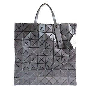  unused goods ba over o Issey Miyake BAOBAO ISSEY MIYAKE LUCENT METALLIC tote bag handbag BB01-AG682-14 bag gray lady's 