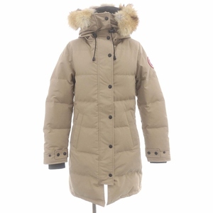  Canada Goose Mackenzie Parkama ticket ji- down coat hood coyote fur attaching domestic regular S P beige 2302JL lady's 