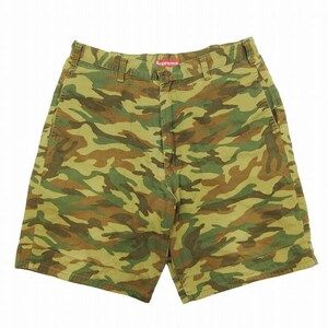 シュプリーム SUPREME ヴィンテージ Camo Work Short カモフラージュ ワーク ショート パンツ ハーフ ショーツ 迷彩柄 コットンツイル ロゴ