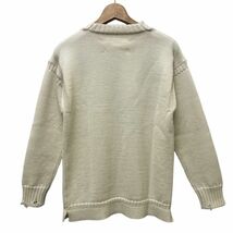 未使用品 メゾンマルジェラ Maison Margiela 22SS ニット セーター 長袖 うさぎ フロッキングバニー Knitwear S030-MM MALE RTW MAIN S 白_画像2