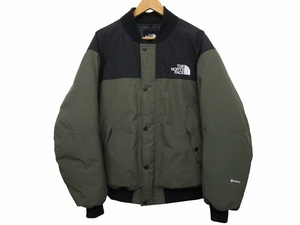 ザノースフェイス THE NORTH FACE 美品 Down Stadium Jacket ダウンジャケット ニュートープ ゴアテックス 防水 リサイクルダウン XL