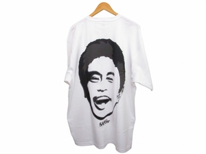 未使用品 SAPEur × Masatoshi Hamada 23SS タグ付き Tシャツ A0024-009 印鑑LOGO 大きいサイズ ホワイト XXL メンズ
