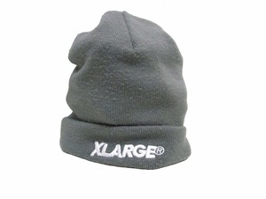 エクストララージ X-LARGE ×チャンピオン ニットキャップ 帽子 グレー レディース