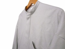 パブリックトーキョー スタンドカラーシャツ グレー 01 M 約サイズ相当 メンズ_画像3