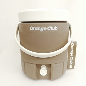  unused goods Zojirushi Orange Club DTB-10 10L water jug sport outdoor brown group other 