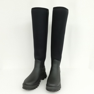 ハンター HUNTER WFT2232NRE CITY EXPLORED TALL BOOT ニーハイ ロング ブーツ 美品 38 ブラック レディース