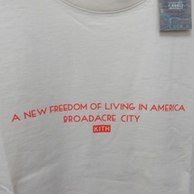 未使用品 キスニューヨークシティ KITH NYC ×Frank Lloyd Wright タグ付 23年製 プリントTシャツ カットソー 半袖 白 ベージュ系 L_画像5
