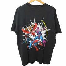 未使用品 キスニューヨークシティ KITH NYC ×スパイダーマン コラボ タグ付き アベンジャーズ Vintage Tee Tシャツ カットソー 半袖 黒 L_画像2