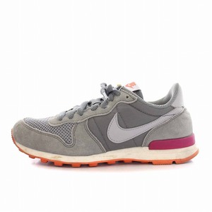 ナイキ NIKE WMNS NIKE INTERNATIONALIST インターナショナリスト スニーカー ローカット シューズ US6 23cm グレー 629684-005