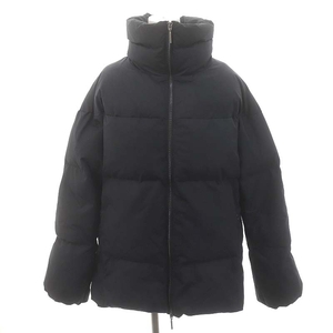 スタジオニコルソン STUDIONICHOLSON 22AW SHORT PADDED JACKET ジャケット アウター 中綿 ジップアップ 総裏地 0 黒 ブラック /DO ■OS レ