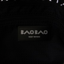 バオバオ イッセイミヤケ BAOBAO ISSEY MIYAKE PRISM トートバッグ ハンドバッグ PVC 白 ホワイト 黒 ブラック BB91-AG043 レディース_画像5