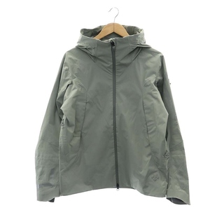 デサント DESCENTE ALLTERRAIN STREAMLINE TECHNOLOGY ACTIVE SHELL JACKET マウンテンパーカ L グレー /SY ■OS メンズ