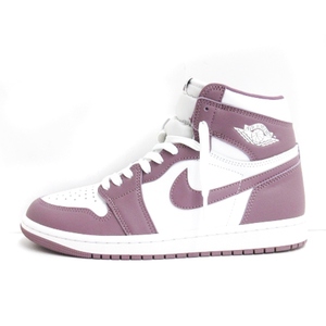 未使用品 ナイキ タグ付き Air Jordan 1 Retro High OG Mauve エア ジョーダン 1 レトロ ハイ オリジナル モーブ スニーカー DZ5485-105 ホ