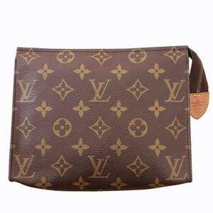 ルイヴィトン LOUIS VUITTON ポッシュトワレット19 M47544 ポーチ セカンドバッグ クラッチバッグ モノグラム レザー 小物入れ 化粧ポーチ