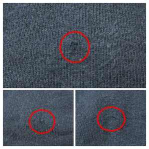 ヒステリックグラマー 近年 スカルベリー Tシャツ 長袖 ロンT カットソー プリント クルーネック 大きいサイズ XL 黒 ブラック IBO53 Xの画像8