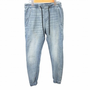 リーバイス Levi's DENIZEN ジョガーデニムパンツ ジーンズ イージー ゴムウエスト ストレッチ有 インディゴブルー 青系 XSサイズ 0416