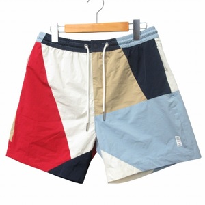 キスニューヨークシティ KITH NYC 美品 MADISON SHORT SANDRIFT ショートパンツ ハーフパンツ ショーツ イージー マルチカラー S